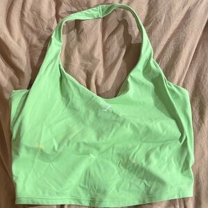 Gymshark Women's Green Halter Top
